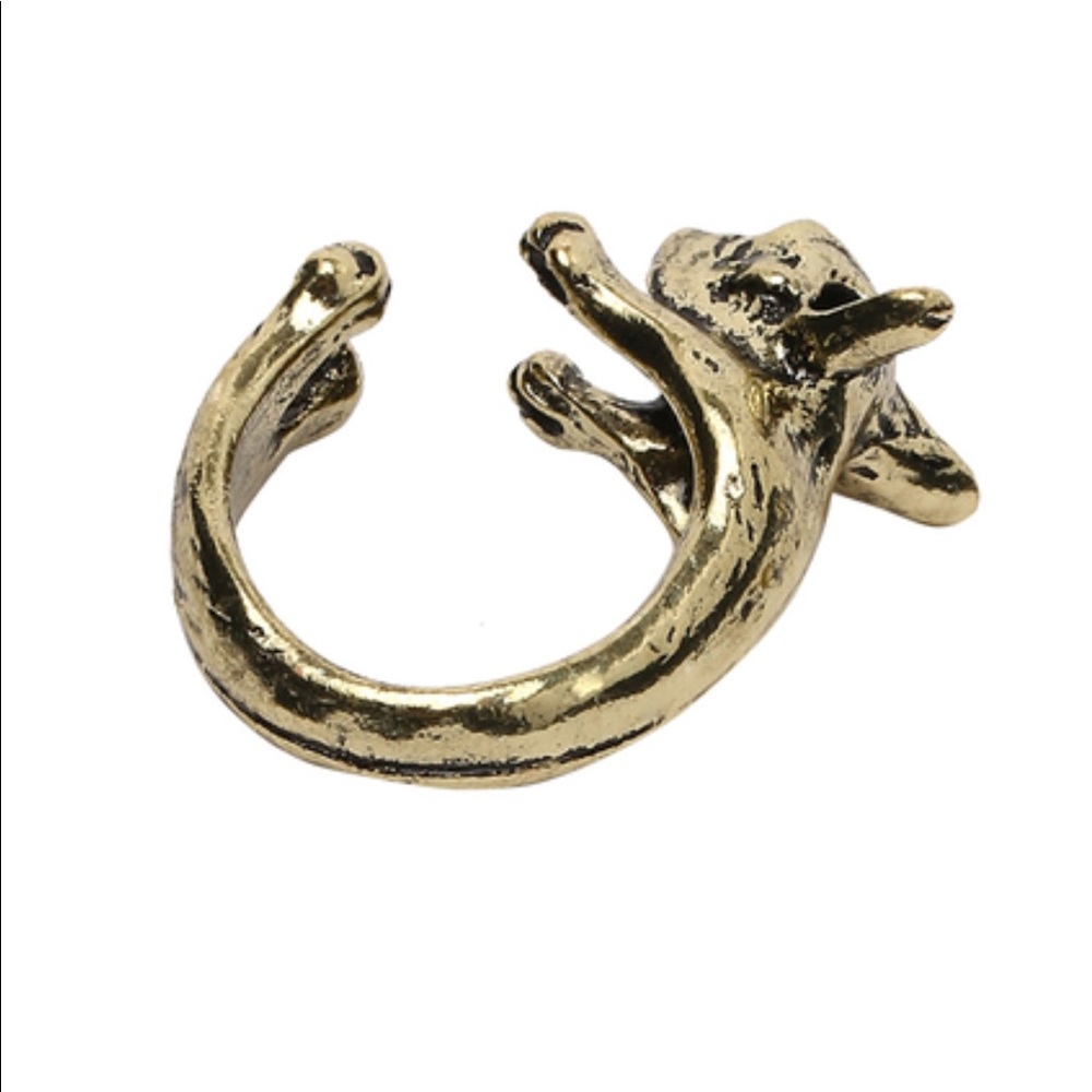 🌟LAST CHANCE Resizable Bulldog Ring - Picture 3 of 4